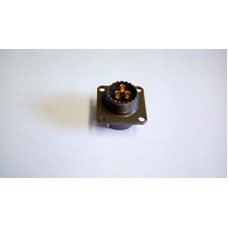 MILITARY SOCKET CONNECTOR FIXED 3 PIN FEMALE